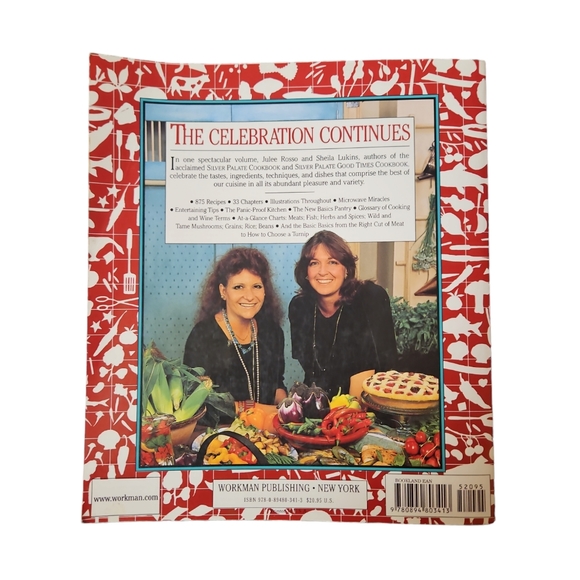 1989 The New Cookbook by Julee Rosso & Sheila Lukins 1st printing nvr used - Picture 2 of 5